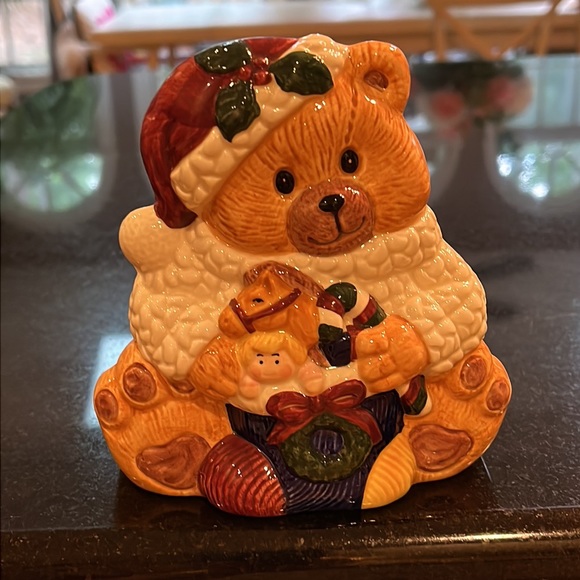 Holiday at Home Earthenware Christmas Bear - Picture 8 of 8